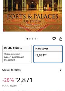 Forts And Palaces by Amita Baig (Hardcover)