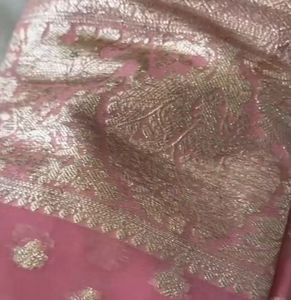 Elegant Pink Saree