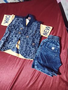 New T-shirt With Jacket