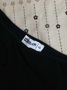 Black One-Shoulder Top