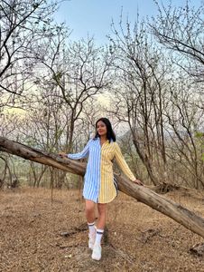 Vero Moda Striped Shirt Dress