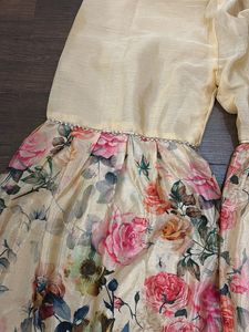 Floral Print Unstitched Suit Fabric