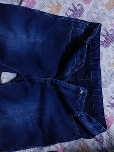 Dark Blue Denim Jeans