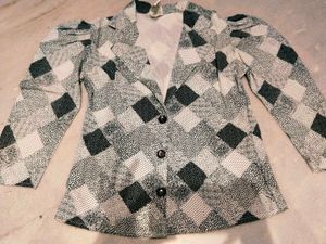Vintage Patterned Blazer
