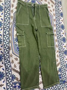 Green Cargo Pants