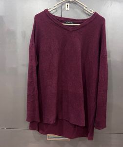 Burgundy Knit Sweater