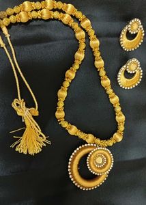 NEW!! Silk Thread Jewellery Set