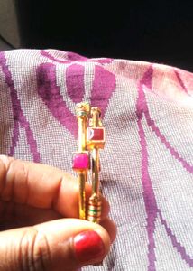 Gold-Plated Bangles (Set of 2)