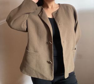 ✨Minimalist Olive Blazer ✨