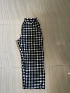 Street Style Store Black And White Trousers