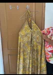 Paisley Print Maxi Dress