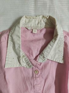 Pink Button-Down Shirt
