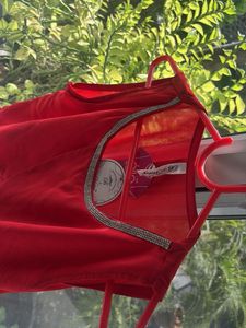 Red Sleeveless Top