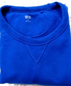 Fresh Navy Blue Sweatshirt , Size XL (Unisex)