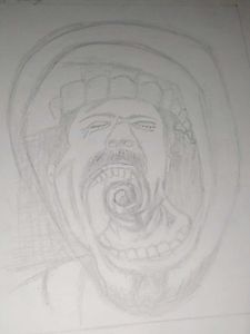 Spiral Figure Of  a Man