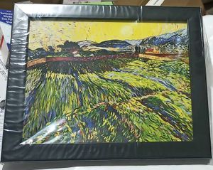 Van Gogh Wheat Field Painting
