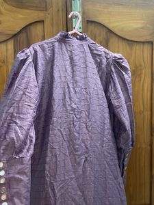 Purple Shiny Kurti