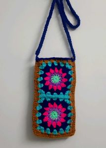 Crochet 🧶 Mobile📱Sling Bag