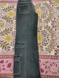 urbanic pocket wide leg jeans
