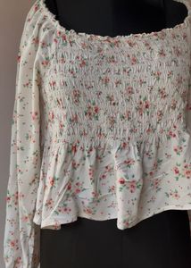 Floral Long Sleeve Top