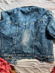 Acid Wash Denim Jacket