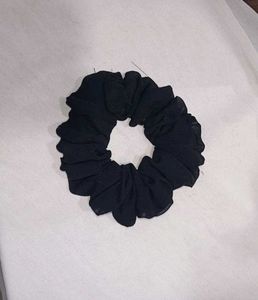 Fluffy Georgette Scrunchies...Pack Of 8