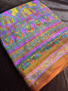 Multicoloured Saree