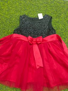 Festive Girl's Party Dress