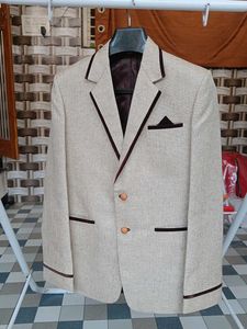 Vintage Trimmed Blazer