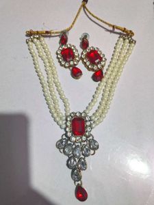 Moti Kundan Nacklace