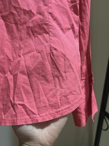 Beautiful Pink Formal Shirt For Women