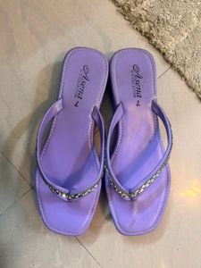 Flip flops Lavender