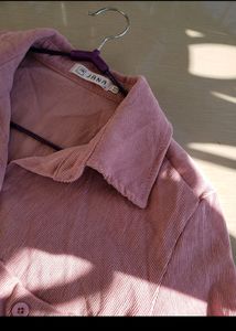 Courdoy Dusty Rose Shirt For Women