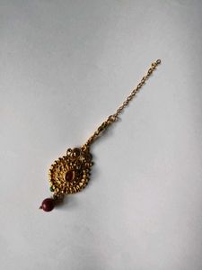 Necklace Earring And Mangtika Set
