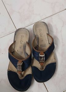 Cute Blue Flip Flops