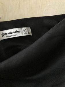 Cowl neck Satin Strapy Black  Top Bust 36