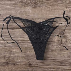 Esotiq Lace Thong with Tie Details