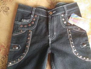 Dark Wash Denim Jeans