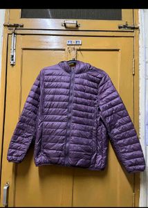 Stylish Purple Puffer Jacket