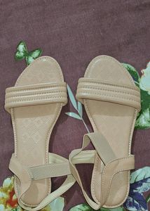 Nude Pink Sandal For Women