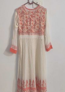 CHIKANKARI ANARKALI SET