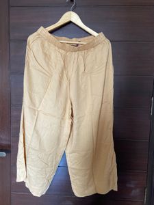 Rangmanch Beige Colour Palazzo (L/XL)