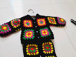 Sweater And Pant Set  For 6m-12 months Baby (Kids)