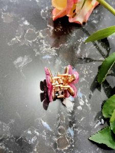 Pink Flower Hair Clip🌸