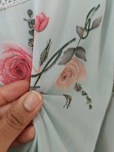 Floral Print Tiered Dress