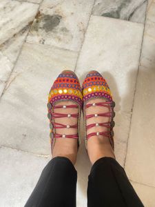 Colorful Ethnic Flats