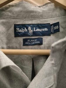 Grey Ralph Lauren Full Sleeve Shirt