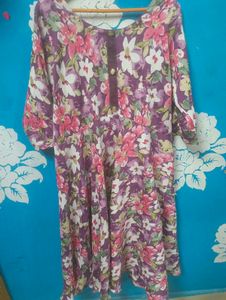 Floral Print Casual Dress