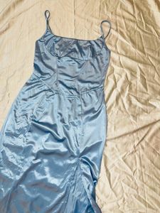 NEW WITH TAG🔥Urbanic Midi Blue Dress