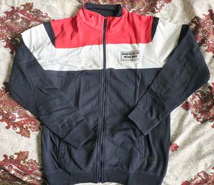 Men&#39;s Red &amp; White branded Sweatshirt